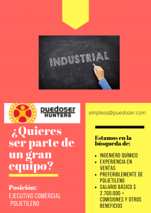 Ejecutivo Comercial Polietileno